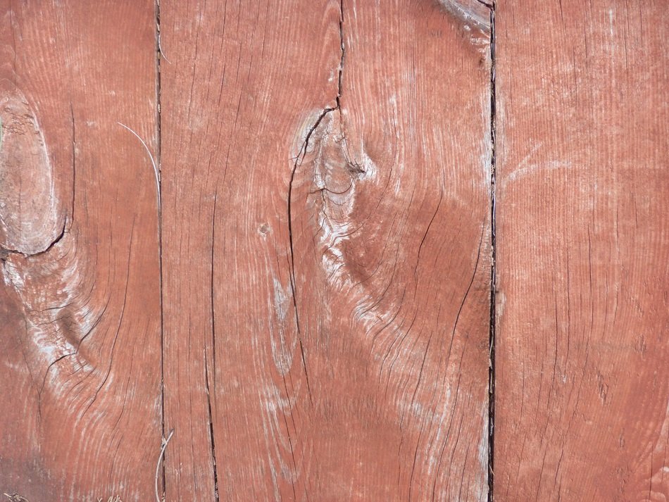 Wood Background Red Texture