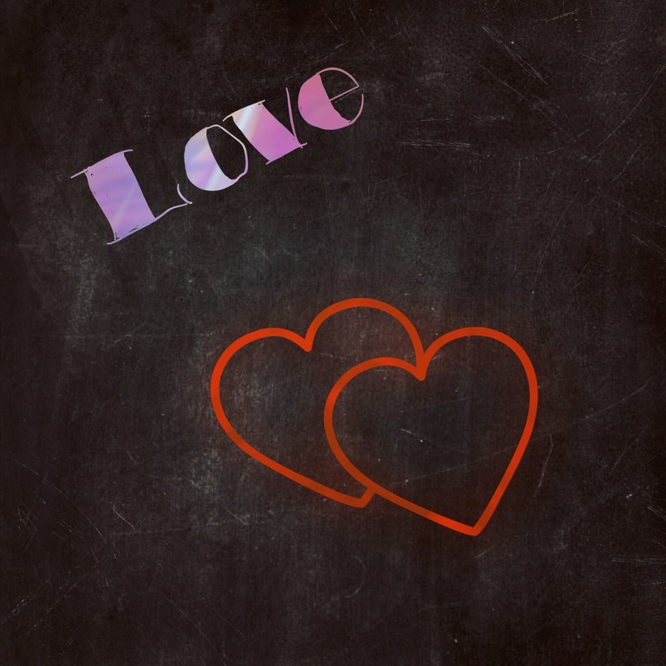 Love Greeting Card Background