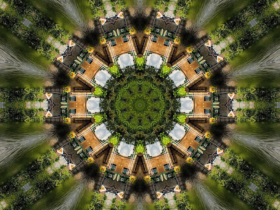 Background Pattern Green