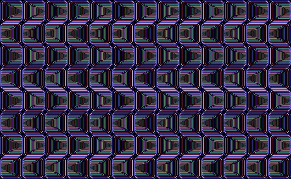 Psychedelic 70'S 1970'S Abstract