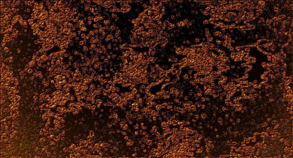 brown stains on a dark background
