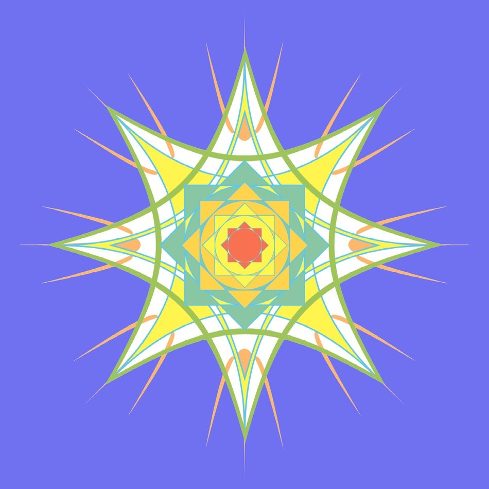 Ornament Computer Graphics Star