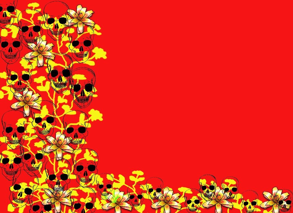 Skull And Crossbones Skull Banner