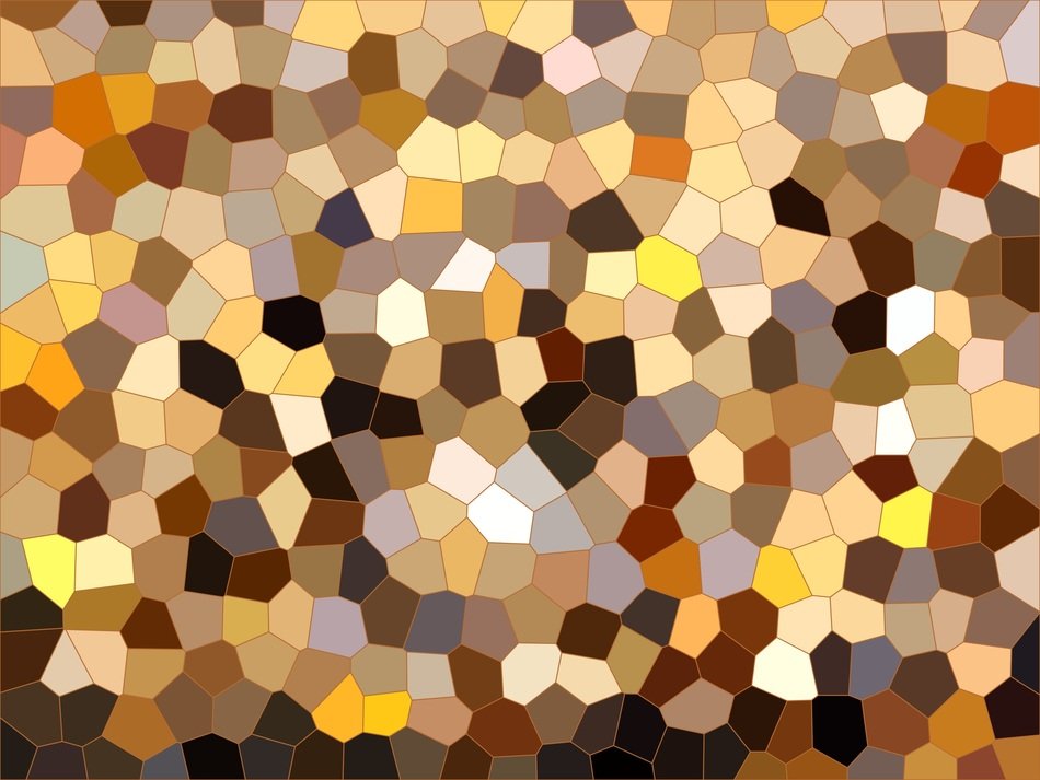wallpaper with digital mosaic