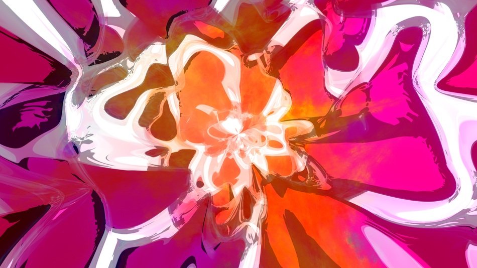 Wave Abstract Flow Background