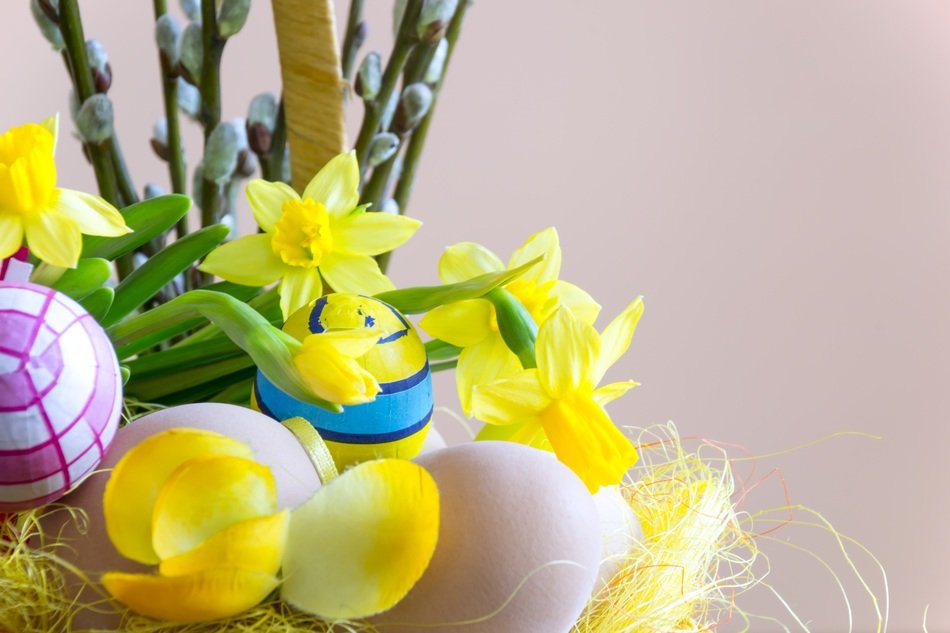 Easter Flower Composition