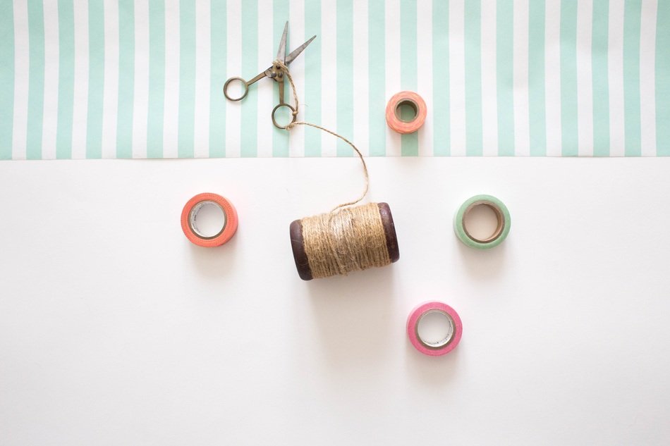 Scissors Cotton Sewing Design