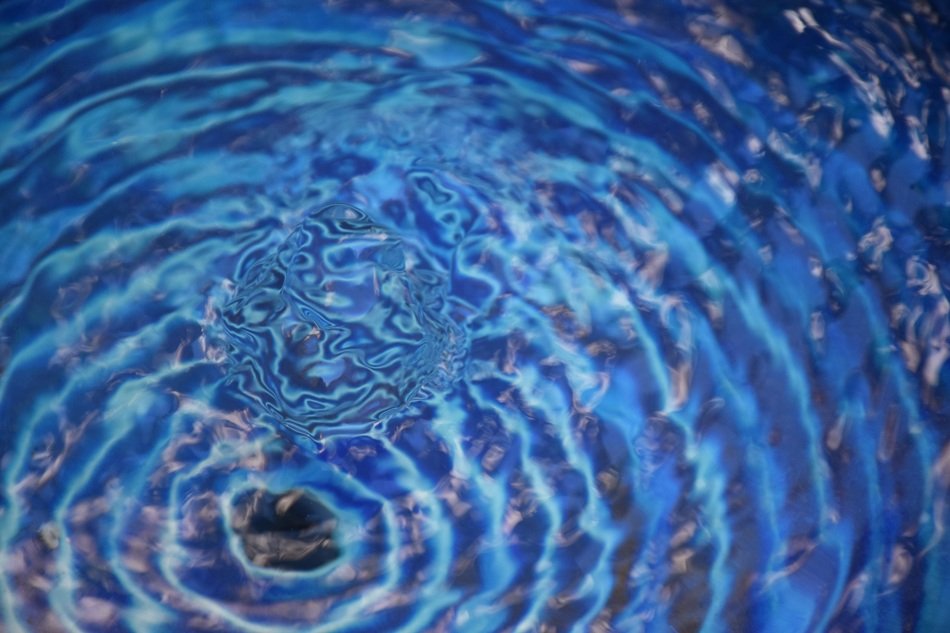 Blue Water Background Light