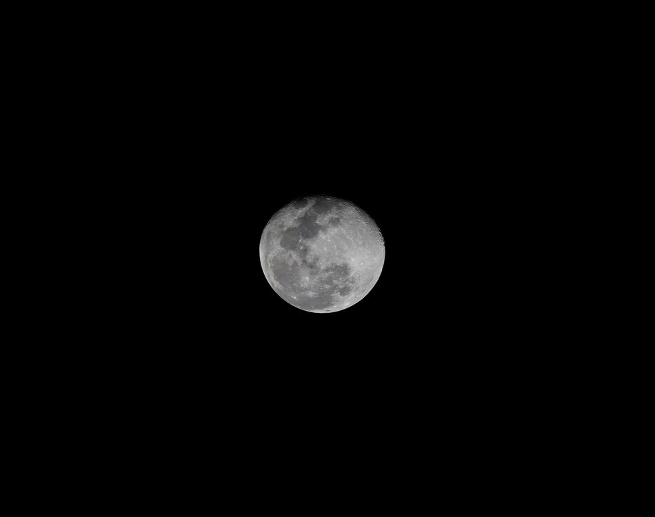 Moon Full Dark Background