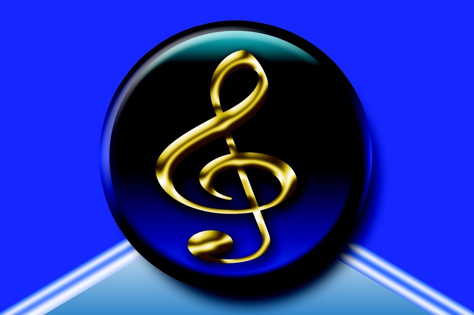 Background Circle Sol Music Note