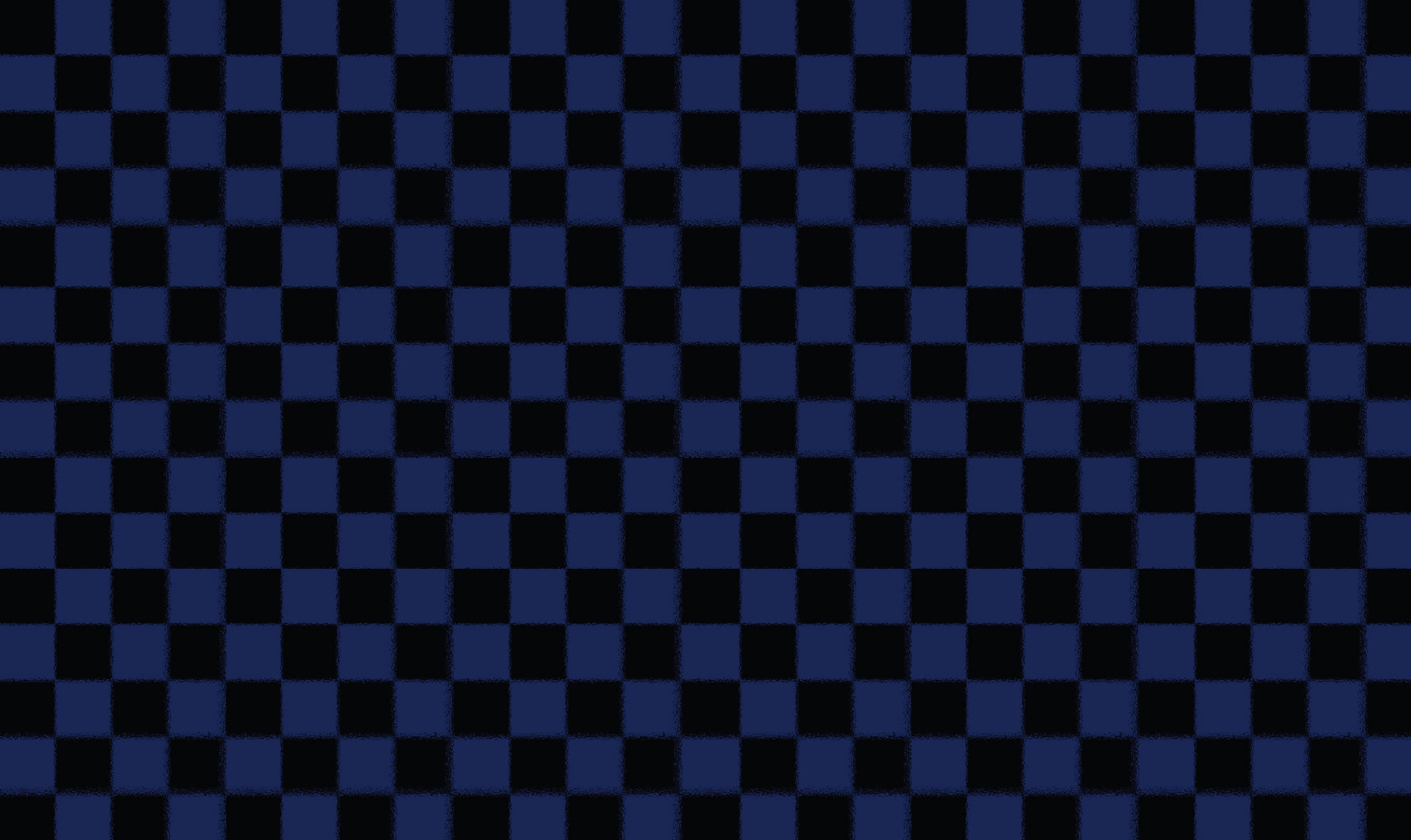 Синий с черным квадратик