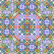 background with symmetrical iridescent pattern