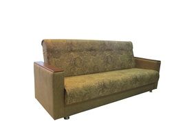 isolated upholstered couch