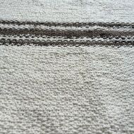 background with knitting textile