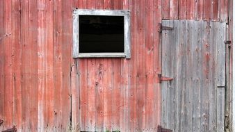 Door Window Barn Texture Wood