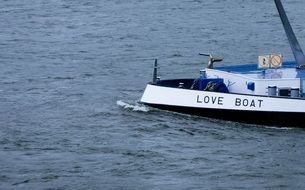 Ship Love Boat Background Image