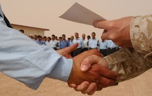 Men Shaking Hands Handshake