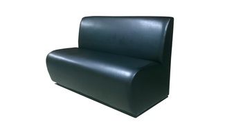 black stylish sofa