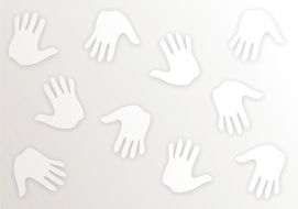 Hands Hand Prints Fingers