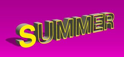 Summer Summer Time Graphic