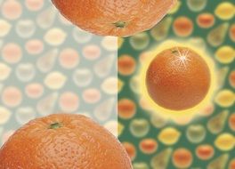 Background Fruit Orange