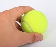 background with tennis ball