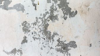 aged peeled wall structure