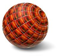 Ball About Abstract Background