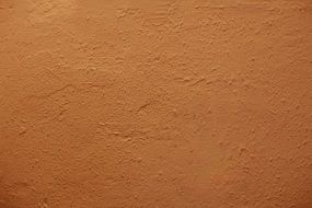 Plaster Terracotta Color Wall