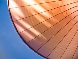 Abstract Reservoir Pattern Sky