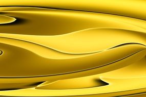 yellow background with creative curve
