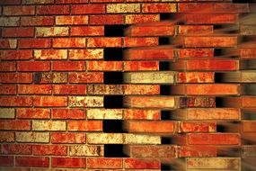 Bricks Wall Texture Perspective