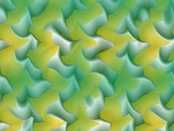 green background with patterns