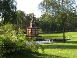 Chinese Pagoda Serenity Cascade