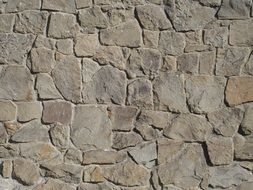 Stone Wall Texture Brown