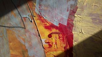 Painting Macro Color Oil Paint