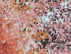 Mosaic Colorful Texture Grass