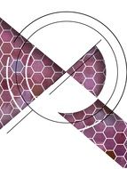 modern design in the form of geometric shapes
