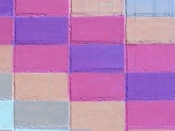 Background Bricks Wall Colors