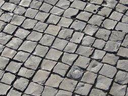 Cobbles Calcada Stone Pavement