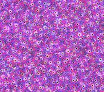 bright pink background with floral pattern