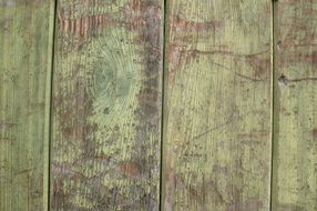 old weathered painted wooden panels