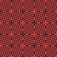 red background with small squares