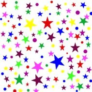 Stars Pattern Background