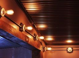 Lighting Design Retro Restaurant