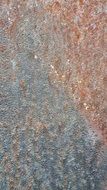 imitation of the rusty metal
