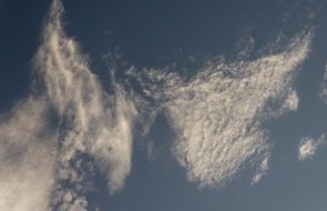 Clouds White Blue Fluffy