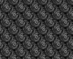 Swirls Texture Grayscale Black