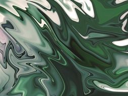 Green Marble Digital Abstract