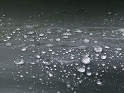 Drops Surface Texture Background